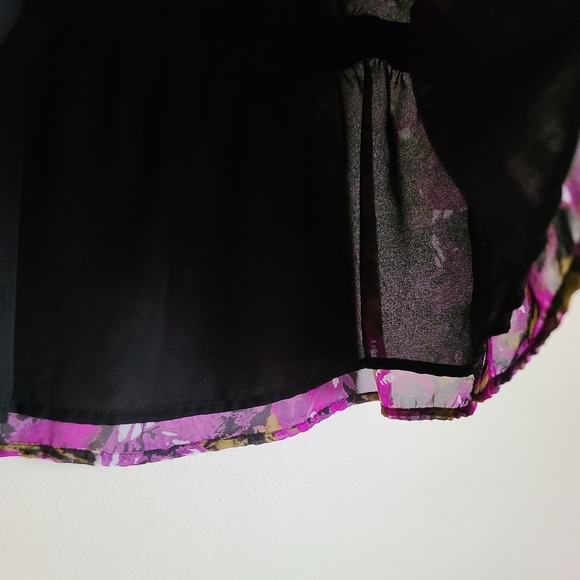 Forever 21 Purple Floral Blouse - Picture 11 of 13